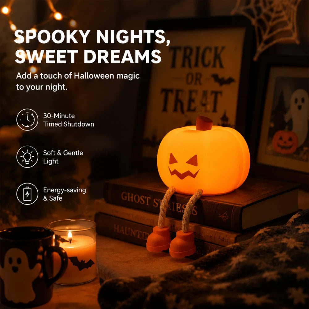 Pumpkin Halloween Night Light